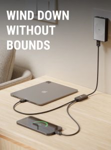 Worn connector head of a 4 in 1 140W charging cable showing signs of frequent plugging and unplugging