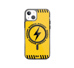 Minimal protective phone case offering drop protection without bulky design