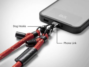 Phone strap for concerts and events allowing secure access while moving