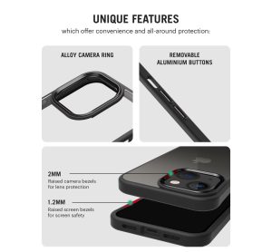 Shockproof phone case for daily use featuring reinforced corners and impact-absorbing design