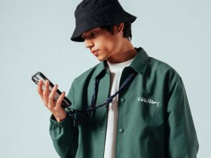 DailyObjects phone lanyard styled with everyday carry essentials