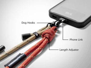 How to carry phone hands free using adjustable lanyard while exploring