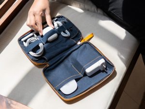 Marshal Tech Kit canvas tech organiser with flexible internal storage